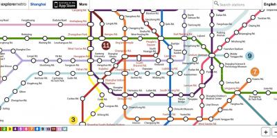 Explorar Beijing subway mapa