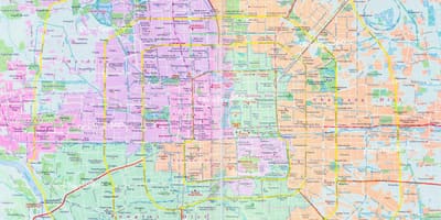 Mapa de Pequín mapa app