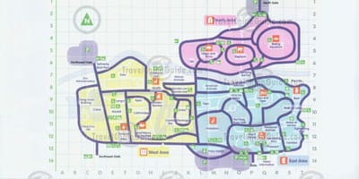 Mapa de Pequín zoo